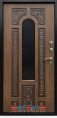 Дверь Тип 501 МГ (Термо) - МДФ+ковка/МДФ (Термо)